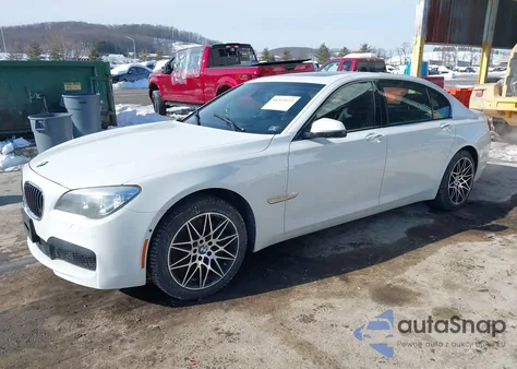 2014 BMW Alpina B7 xDrive from USA, damaged, VIN WBAYF8C51ED652744